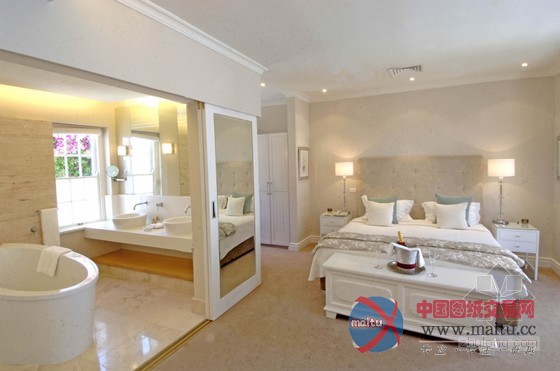 美丽花园景致的南非The Cellars-Hohenort酒店设计