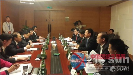 国机任洪斌董事长会见泸州市委书记蒋辅义