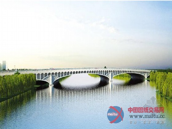 河北“最大跨径连续拱桥”主体完工