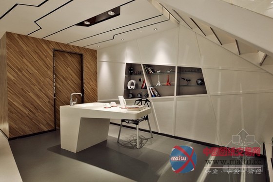 成都万科钻石广场loft办公室设计 不规则诠释自然美