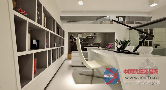 成都万科钻石广场loft办公室设计 不规则诠释自然美