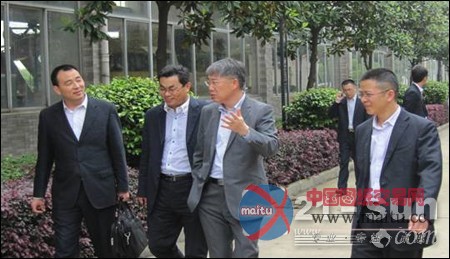 小松(中国)张全旺莅临湖南湘松参观指导工作