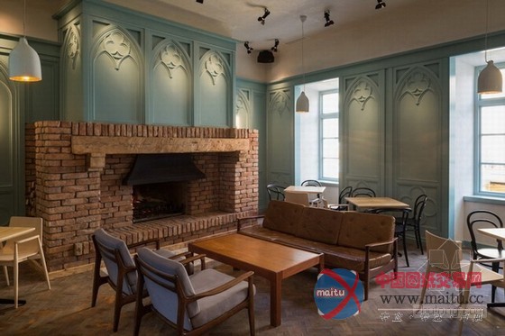 虔诚静谧的“教堂式”罗马尼亚Boema餐厅