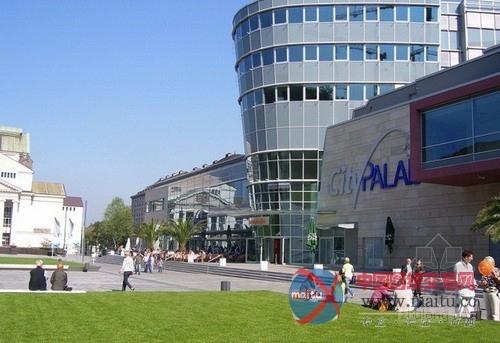 德国杜伊斯堡柯尼希广场景观