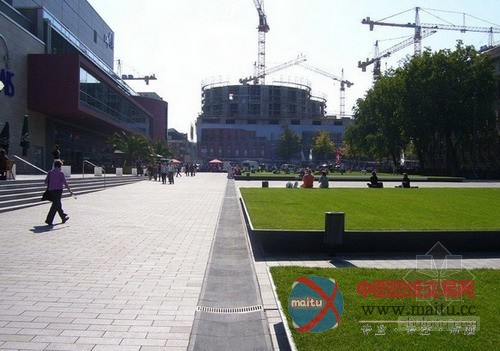 德国杜伊斯堡柯尼希广场景观