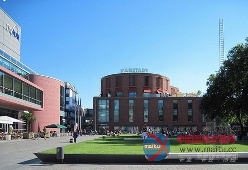 德国杜伊斯堡柯尼希广场景观