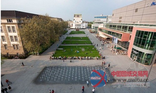 德国杜伊斯堡柯尼希广场景观