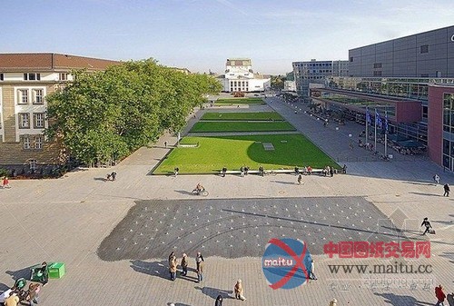 德国杜伊斯堡柯尼希广场景观