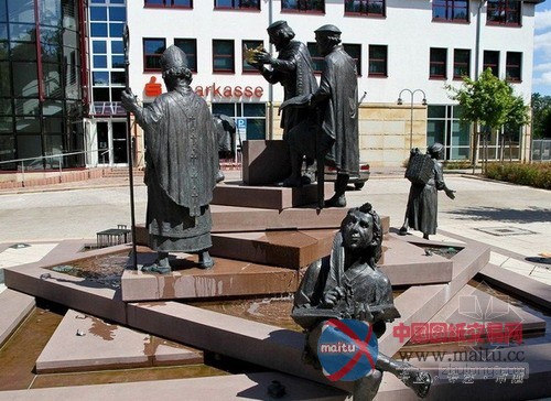 德国杜伊斯堡柯尼希广场景观