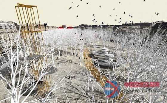 Hamonic + Masson建造巴黎最大步行街