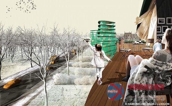 Hamonic + Masson建造巴黎最大步行街