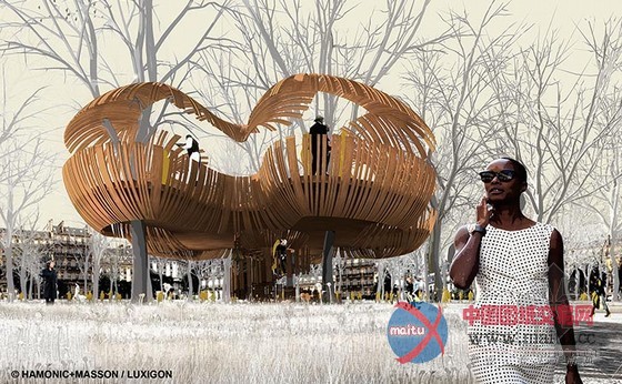 Hamonic + Masson建造巴黎最大步行街