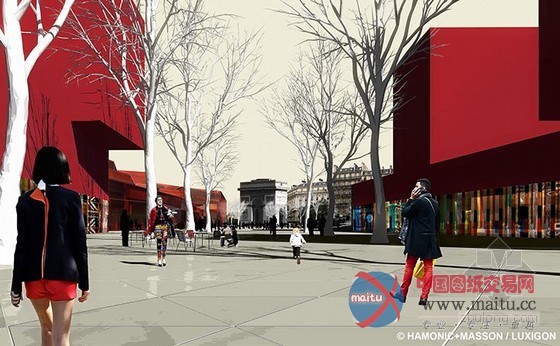 Hamonic + Masson建造巴黎最大步行街