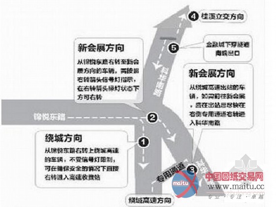 成都最长隧道“最复杂五岔路口”亮相