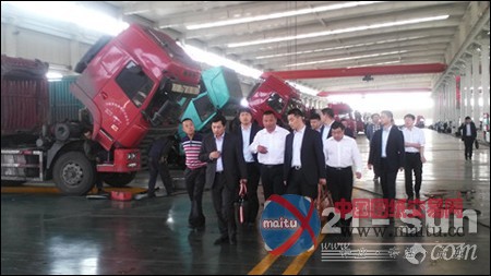 华菱星马领导赴山东万和通公司考察学习