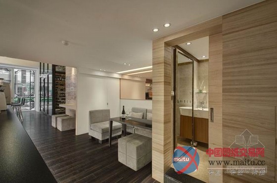 台北市红酒咖啡店装修设计 质感十足休闲空间