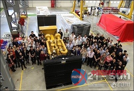 卡特彼勒(天津)成功配送首批柴油发电机组