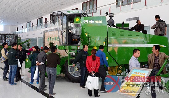 奇瑞重工“谷王”热销“中国小麦第一县”