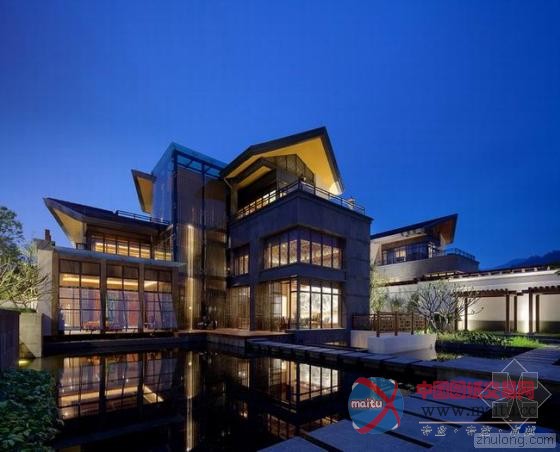 惠州中信紫苑汤泉会馆 中式禅意之美