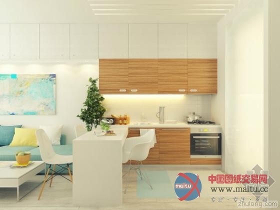 小空间大设计 29平清爽“蜗居”小公寓