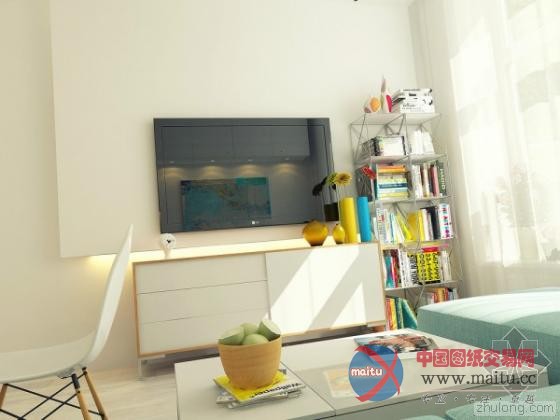 小空间大设计 29平清爽“蜗居”小公寓