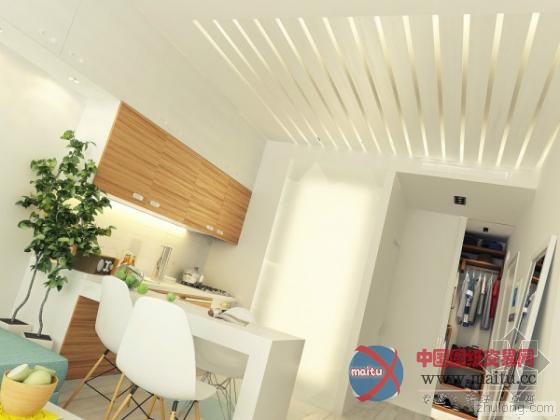 小空间大设计 29平清爽“蜗居”小公寓