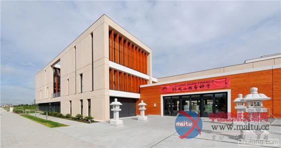 法国巴黎公园佛光山 重新定义传统寺庙的空间序列