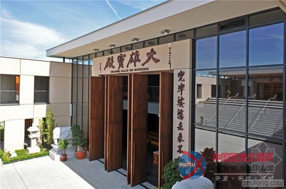 法国巴黎公园佛光山 重新定义传统寺庙的空间序列