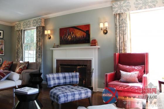 女作家经典复式“书屋” 浓郁英伦气息