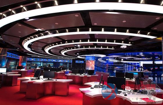 世界顶级“飞碟”新演播室 豪华与时尚并存