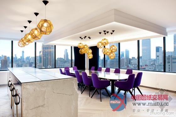 会所式“中央公园”McCann Erickson纽约办公室