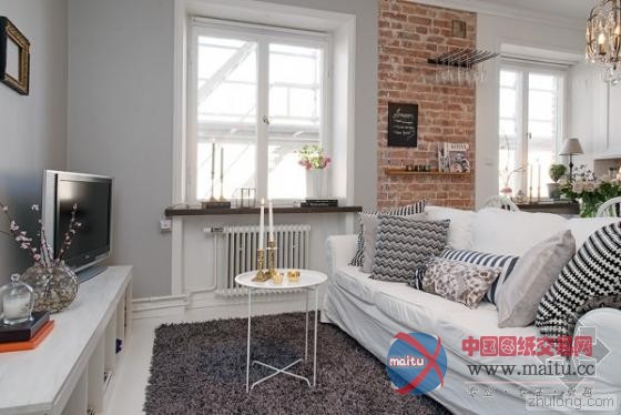 小空间大改造 33平米小公寓“撞见”乡村风