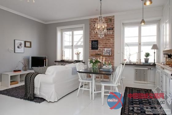 小空间大改造 33平米小公寓“撞见”乡村风