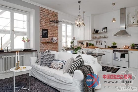 小空间大改造 33平米小公寓“撞见”乡村风