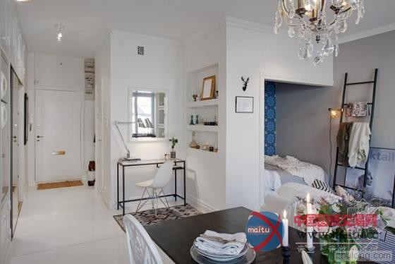 小空间大改造 33平米小公寓“撞见”乡村风