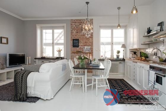 小空间大改造 33平米小公寓“撞见”乡村风