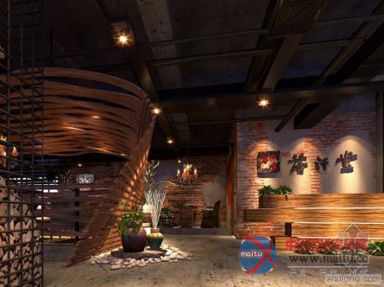 自然“归本主义”落汗堂火锅店 雅致舒适设计