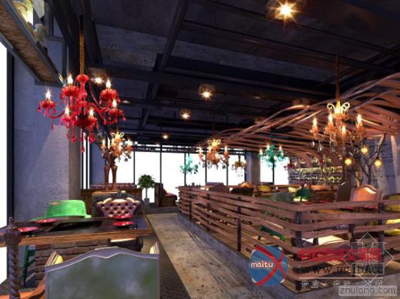 自然“归本主义”落汗堂火锅店 雅致舒适设计