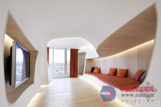 张家口奇异“冰雪宅” 融化的雪形态灵感设计