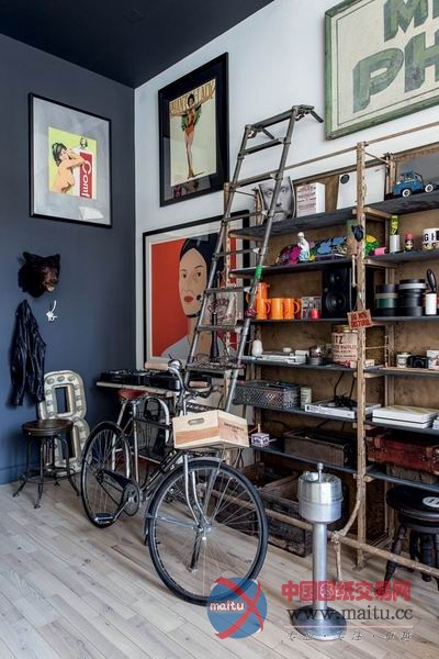 87平混搭风圣保罗CHELSEA阁楼 内饰十分丰富