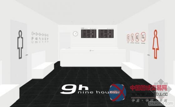 日式风9小时“胶囊旅馆”极简美学设计