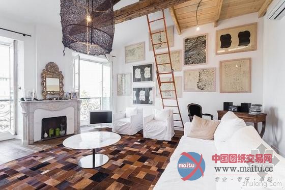 鲜黄色彩“分割”墨西哥公寓 颜色强烈对比