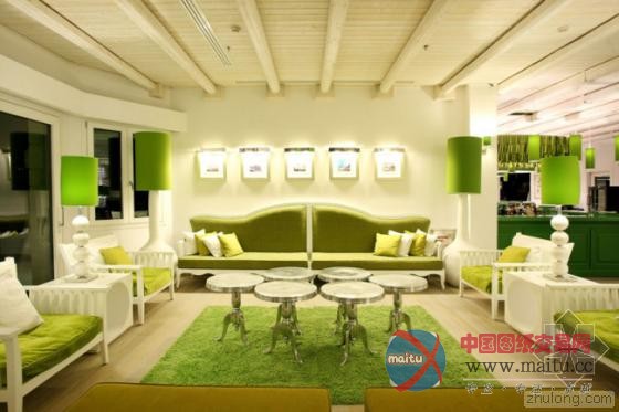 希腊“橄榄绿”萨尔瓦托别墅酒店 独特灵感设计