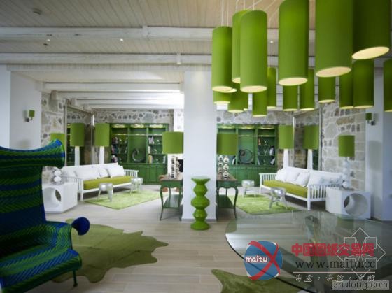 希腊“橄榄绿”萨尔瓦托别墅酒店 独特灵感设计