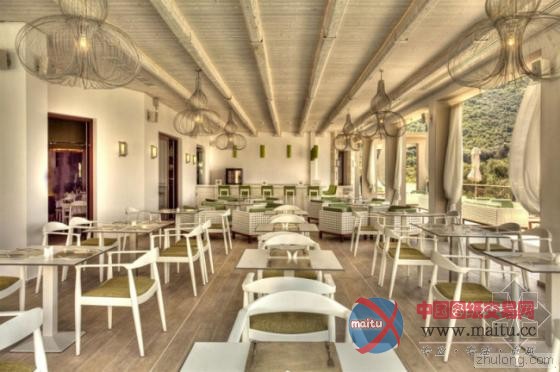 希腊“橄榄绿”萨尔瓦托别墅酒店 独特灵感设计