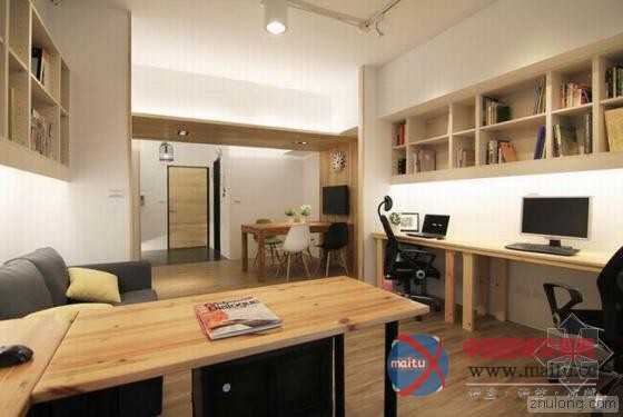 33平米设计公司办公室 乐活氛围十足