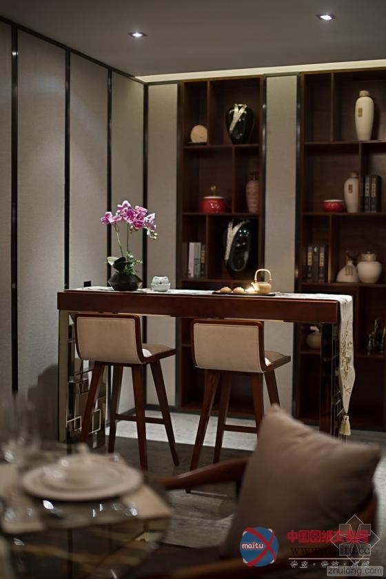 湖北荆州恒信春秋府样板房 中式禅意风情-筑龙新闻