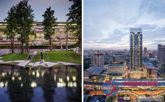 泰国曼谷拥挤城市中一抹绿 森林与空中泳池-筑龙新闻