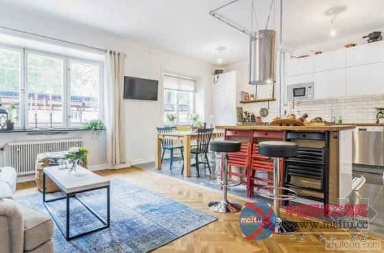 小空间“奇迹”佳作之瑞典15坪单身开放公寓-筑龙新闻