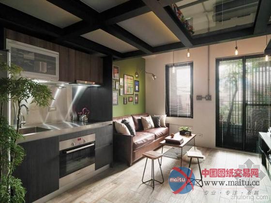 小空间大破解!台北23平轻工业单身公寓-筑龙新闻